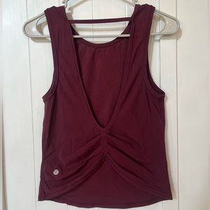 Lululemon deep stretch tank